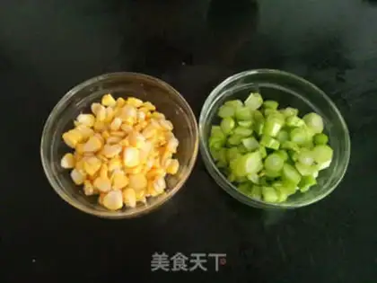 Make Vegetable congee step 5