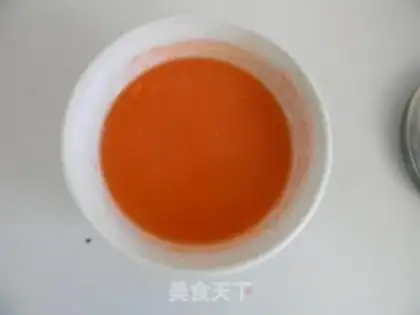 Make Carrot rice congee step 1