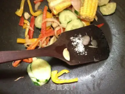 Make Fresh squid Mexican salad step 6