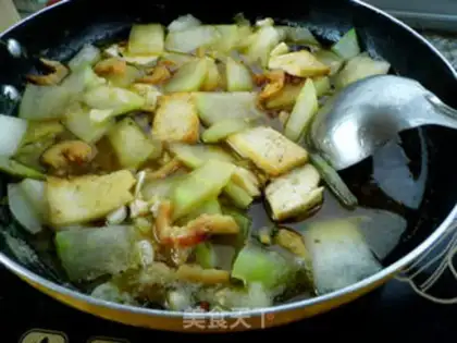 Make The bean curd soup step 4