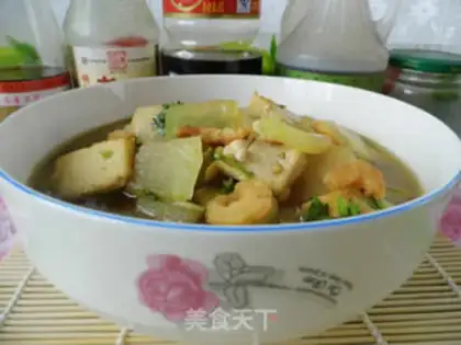 Make The bean curd soup step 6