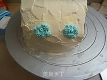 Make Car cake step 8
