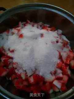 Make No strawberry sauce added step 2