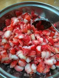 Make No strawberry sauce added step 3