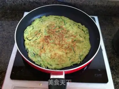 Make cucumber eggcake step 6