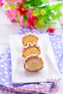 Make Sweet toast banana rolls step 9
