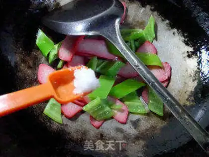 Make Spicy red bacon step 6