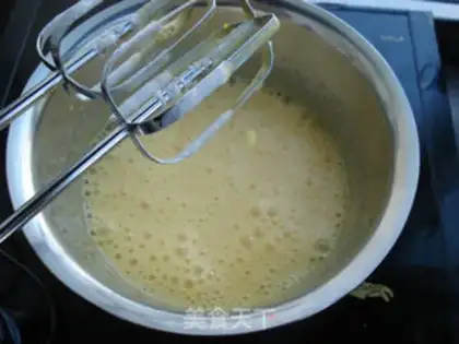Make Spring plum cake step 1