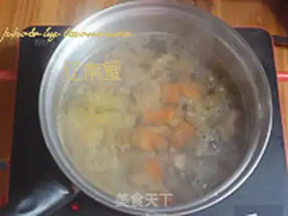 Make Sour soup and meat step 8