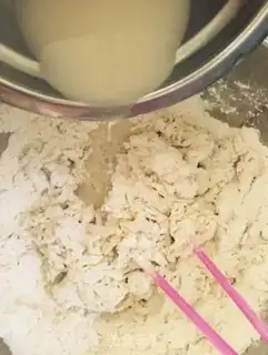 Make Little water buns step 5