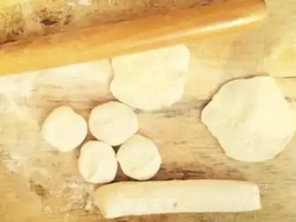 Make Little water buns step 10