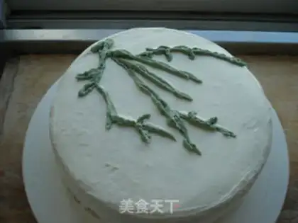 Make Spring plum cake step 17