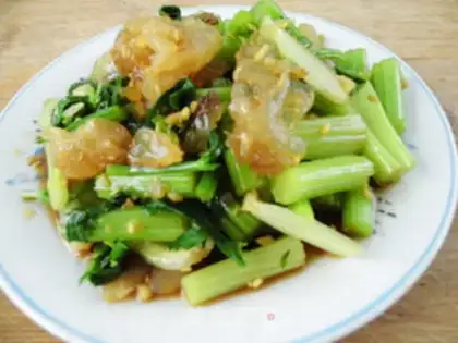 Make Celery with the head of the sea step 9