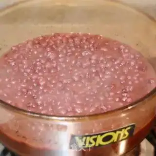Make Flaming Bean Soup Round step 3