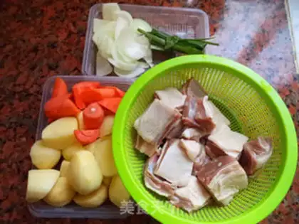 Make Red lamb step 0