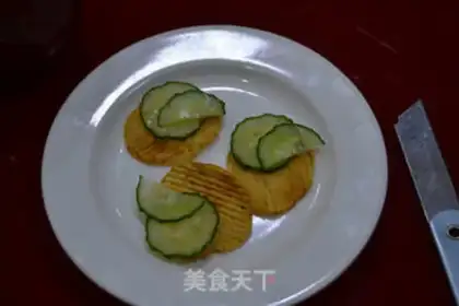Make Potato fruit salad step 1