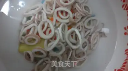 Make Onion squid rings step 2