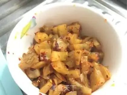 Make Hot dry noodles step 1