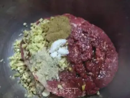 Make Cheese and roast beefballs step 1