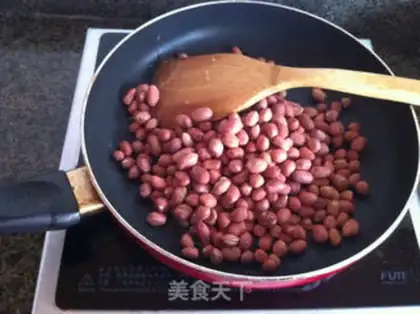 Make Peanut sugar beans step 5