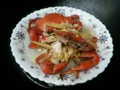 Make A fan crab step 3
