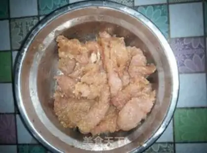 Make Cheese and pork step 0