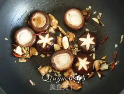 Make Mushroom oil step 8