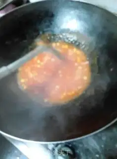 Make Cheese and pork step 4