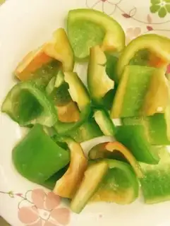 Make Sweet onion peppers for beef step 2