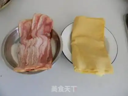 Make Bacon rolls step 0