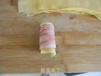 Make Bacon rolls step 3