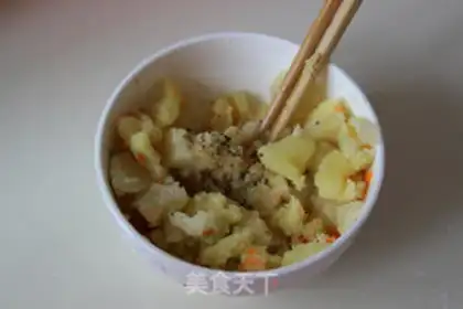 Make Vegetable squid rings step 3