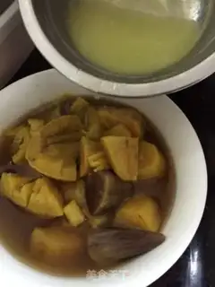 Make Ginger ale and sweet potatoes step 7