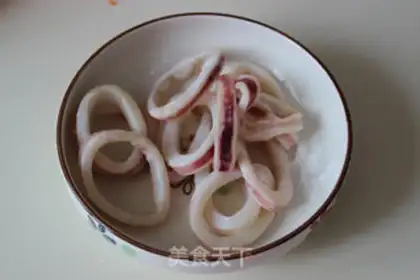 Make Vegetable squid rings step 4