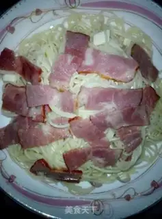 Make Bacon pasta step 4