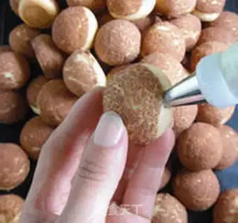 Make Chocolate barber step 26