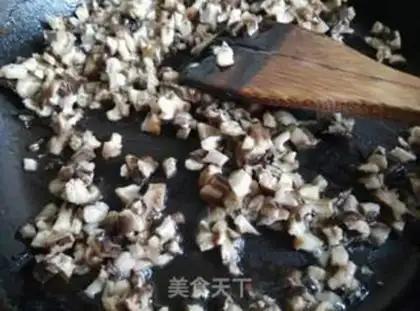 Make Chicken soup, mushrooms step 2