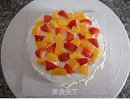 Make kitty cat birthday cake step 22