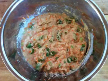 Make Carrots, bean eggs step 3