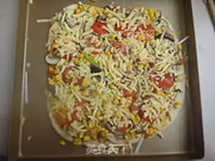 Make Frozen pizza step 7