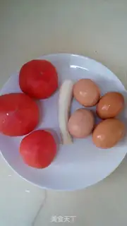 Make Tomato fried eggs step 0