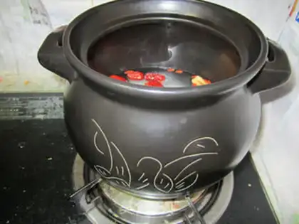 Make Red-tree porridge step 1
