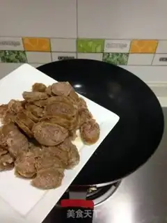 Make Garlic sausage step 1