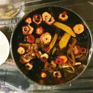 Make Sour plum soup step 1