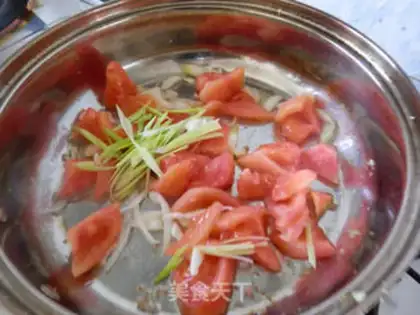 Make Tomato egg soup step 6