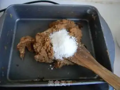 Make Ice-smelt snow-beans mooncake step 3