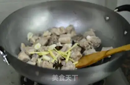Make Potato burn ribs step 5