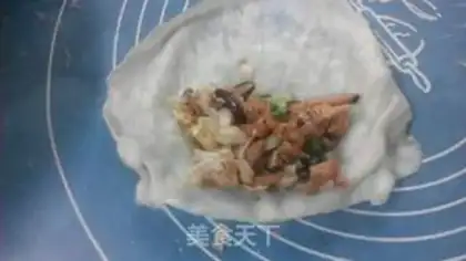 Make Vegetable roll step 7