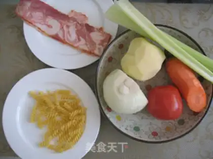 Make Italian vegetable soup step 0