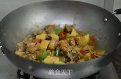 Make Potato burn ribs step 11